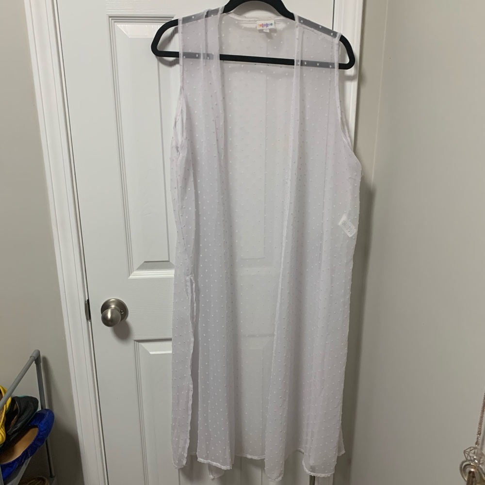 White LuLaRoe Joy
